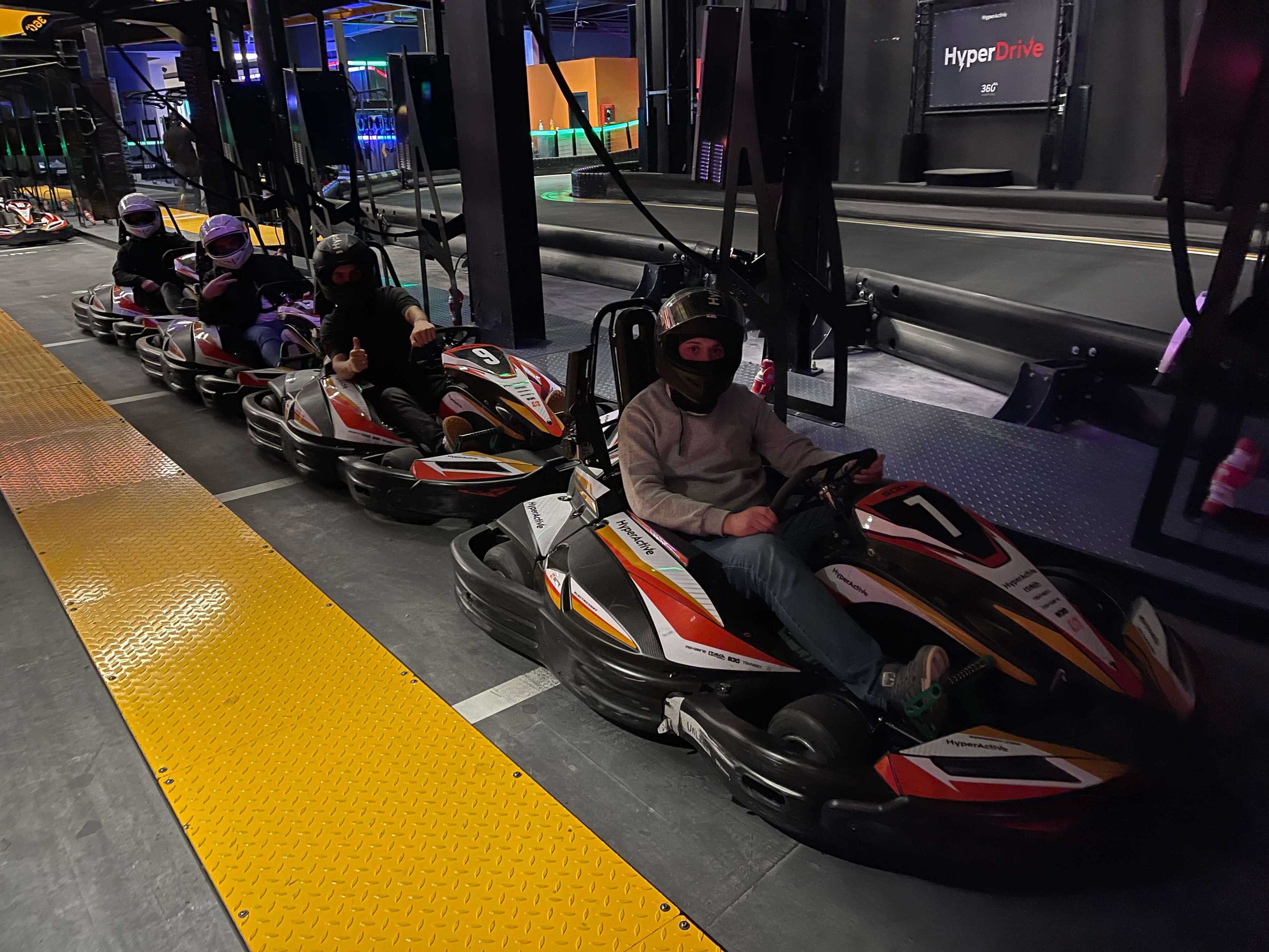 Team go-karting