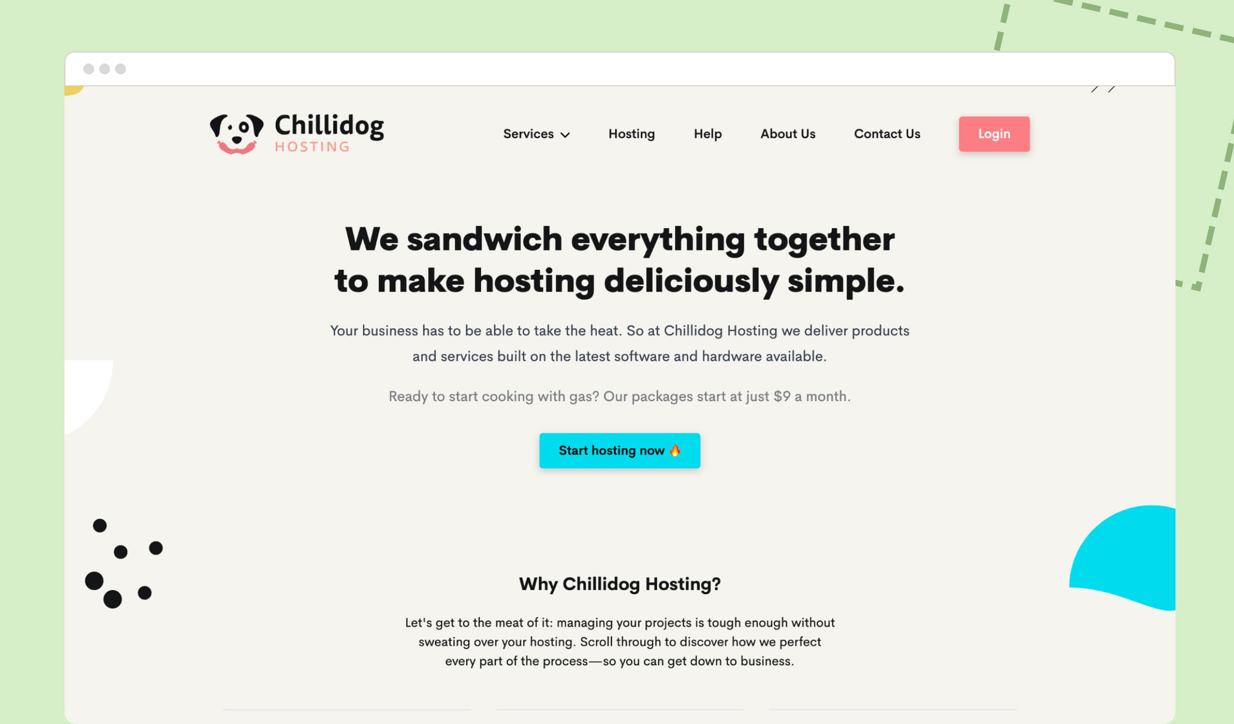 chillidog hosting hero
