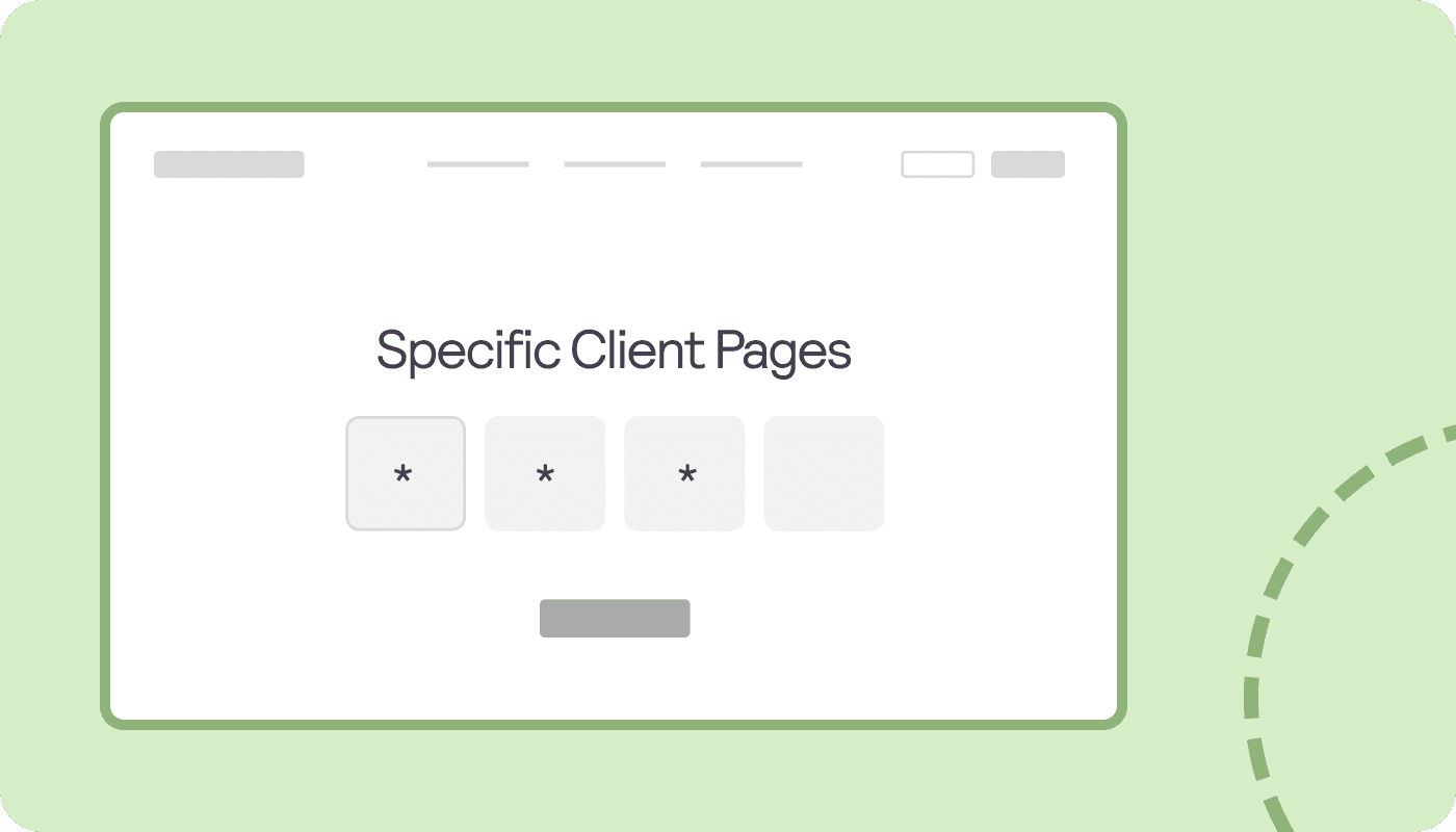 password protected Statamic website