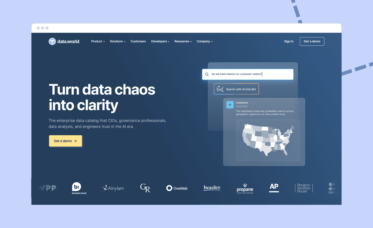 Dataworld website thumbnail