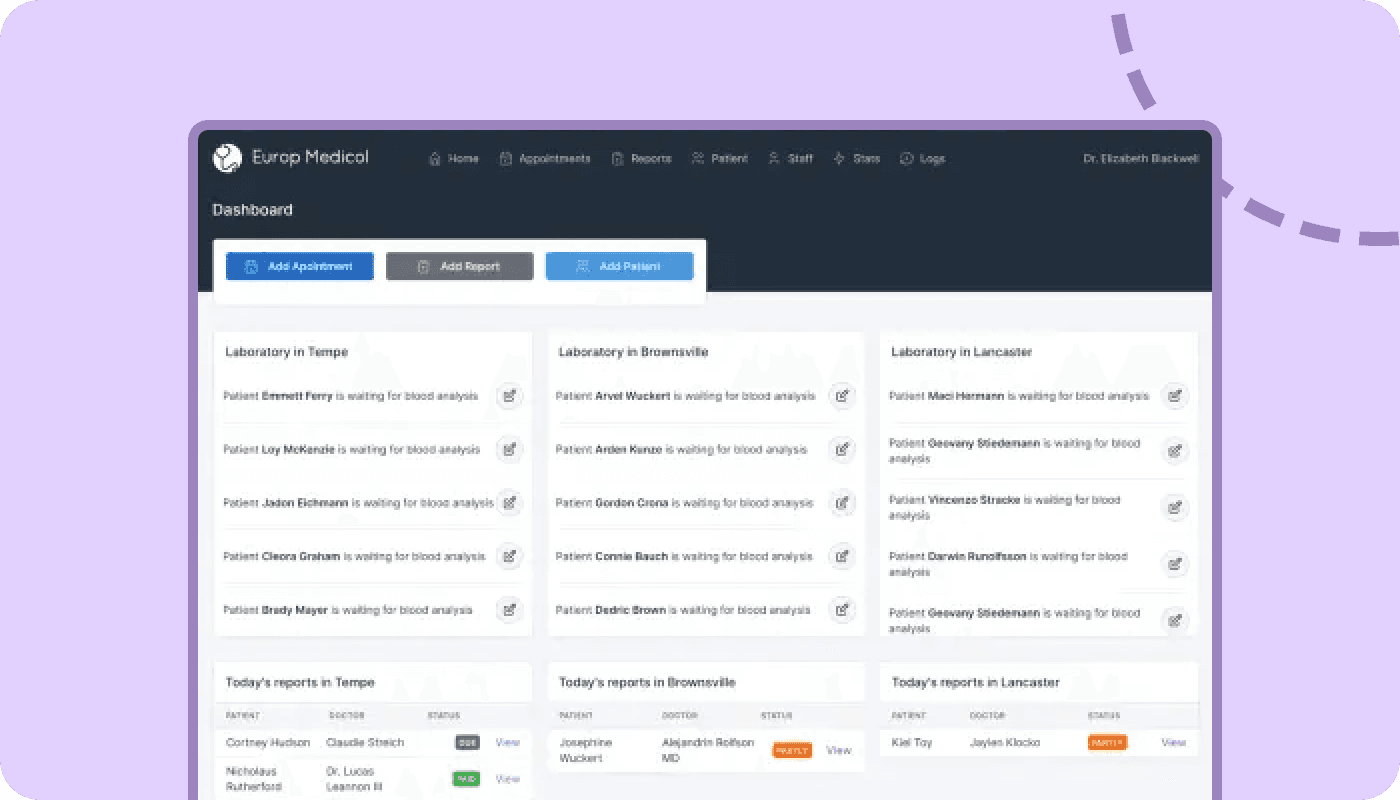 medical software for staff