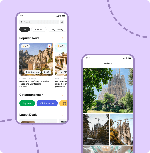 mobile application redesign and development