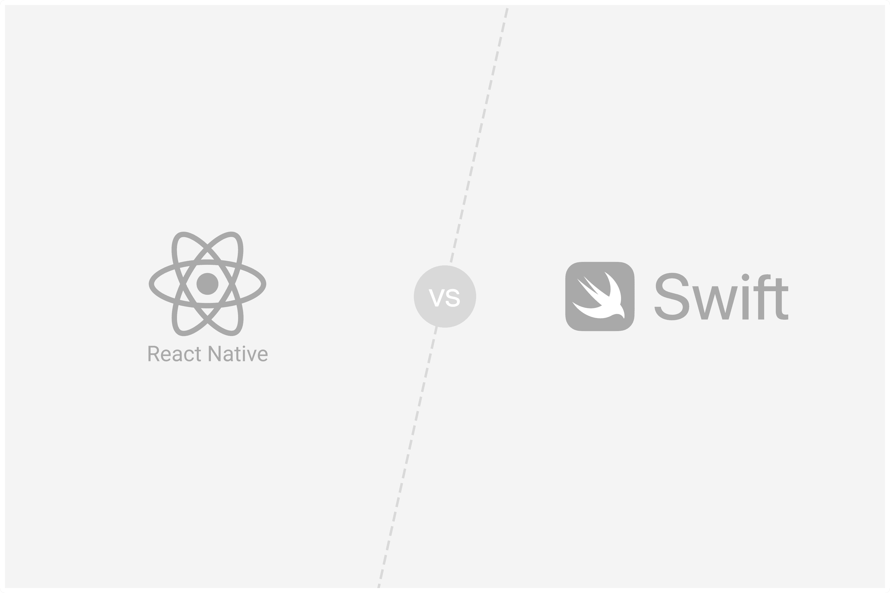 React vs Swift apps development comparison