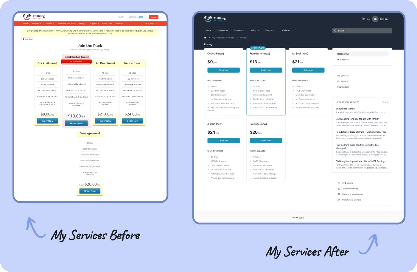 payment stripe design website services