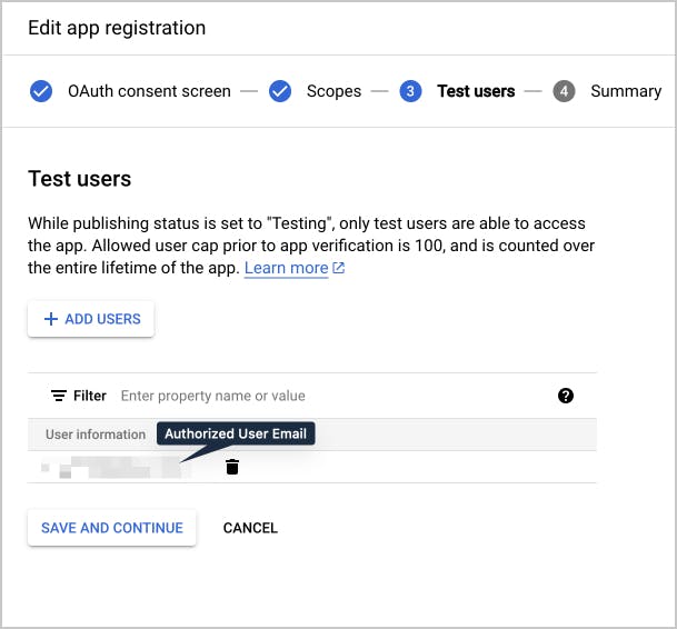 google drive api edit app registration